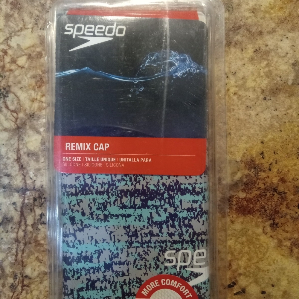 Speedo Blue and Black Remix Cap
